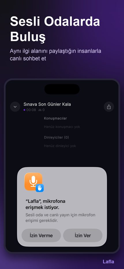 Sesli Odalar